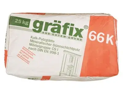 Highlight Claytec gräfix Kalk-Putzglätte 25 kg Sack