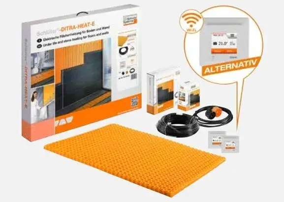 Kostenloser Versand Schlüter Ditra HEAT E S2 Wifi Komplettsystem Set 2