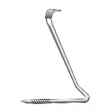 Echt Nelskamp Nibra R10 Sturmklammer Nr. 409/218 V2A