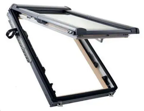 Bestpreis Roto Designo R8 Klapp-Schwingfenster 3fach Comfort Holz AL