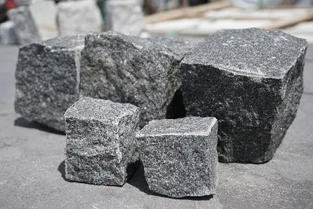 Pflasterstein Granit dunkelgrau Highlight