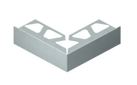 Nur Heute Schlüter Bara RT/E Außenecke 90° graumetallic