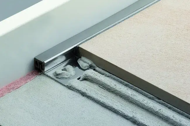Preiswert Schlüter Dilex-EKSA Anschlussprofil Edelstahl V2A hellbeige 2,5 m