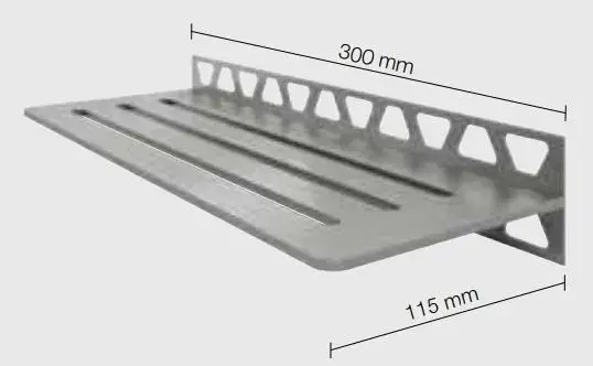 Schlüter Shelf W S1 Ablage Wave Direktkauf