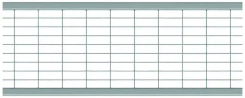 Begrenztes Angebot Aco Multiline V100 Maschenrost verzinkt
