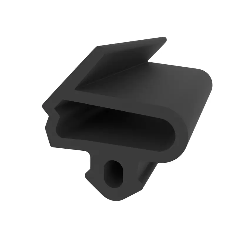Saisonangebot Anschlagdichtung mit Schlauch | 13 mm Höhe | Farbe: schwarz