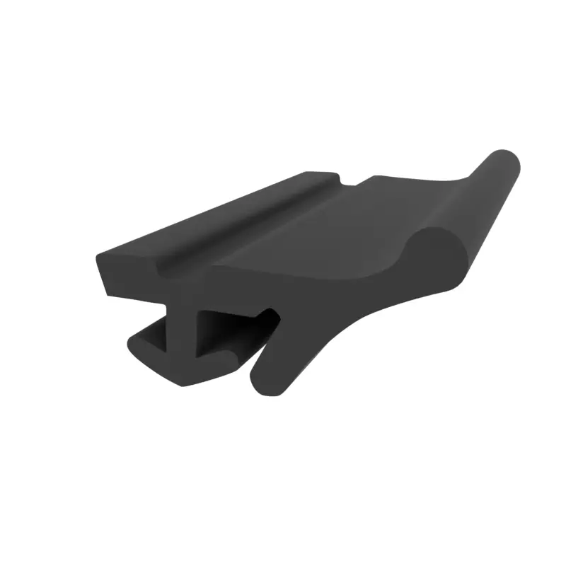 Anschlagdichtung für seitlichen Anschlag | 15 mm Höhe | Farbe: schwarz Markenware