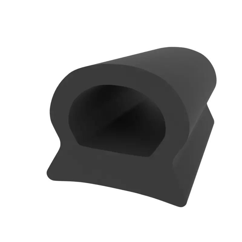 Nur Für Kurze Zeit Anschlagdichtung mit Schlauch für Fenster | 10 mm Breite | Farbe: schwarz