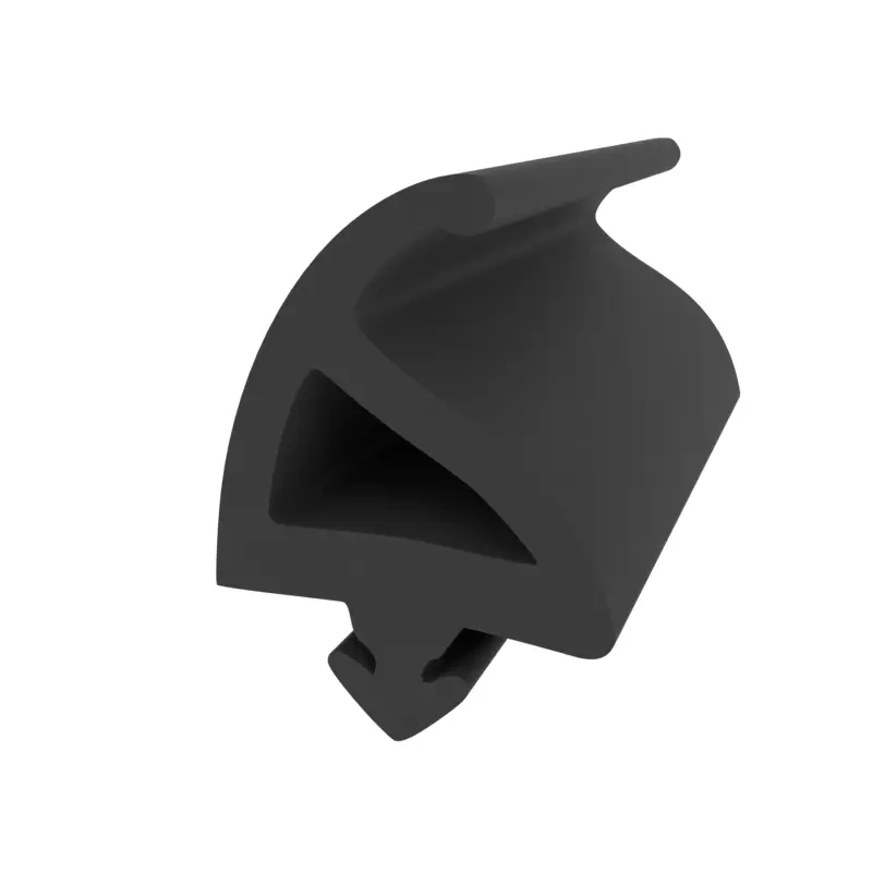 Lippendichtung für Tore und Systemtüren | Höhe: 17 mm | Farbe: schwarz Neu