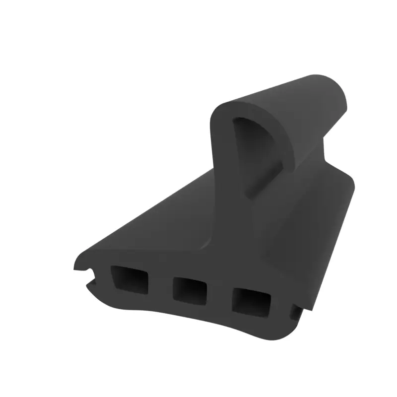 Gratis Versand Mitteldichtung für Metall- oder Alufenster | 21 mm Höhe | Farbe: schwarz