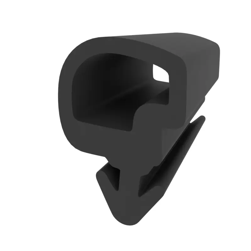 Anschlagdichtung mit Schlauch | 13 mm Höhe | Farbe: schwarz Schnäppchen
