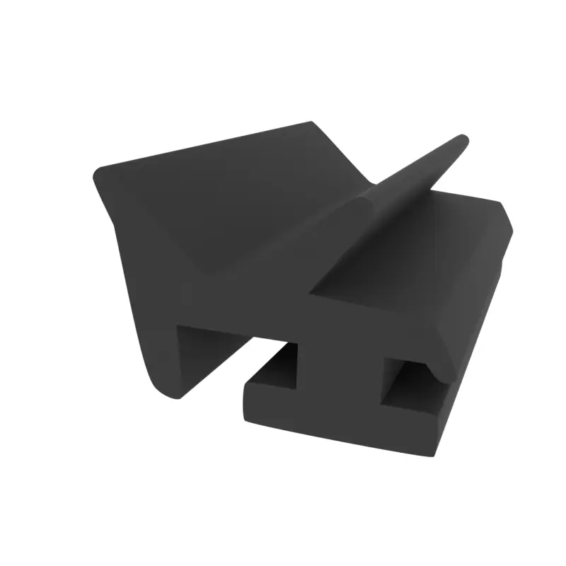 Sonderangebot Anschlagdichtung für seitlichen Anschlag | 17 mm Höhe | Farbe: schwarz