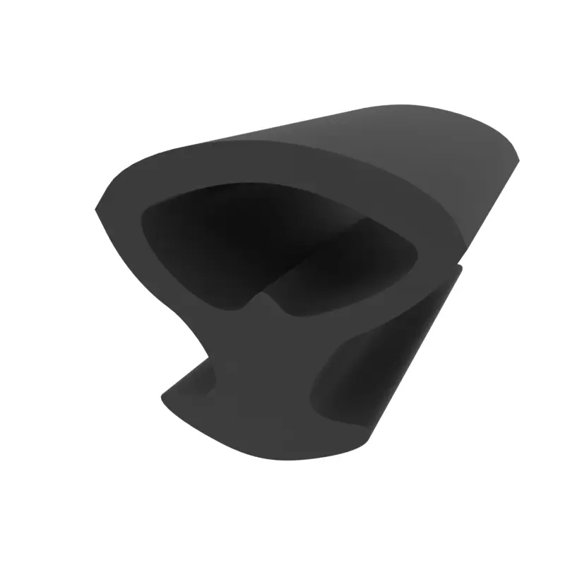 Anschlagdichtung mit Schlauch | 6 mm Höhe | Farbe: schwarz Direkt Vom Hersteller