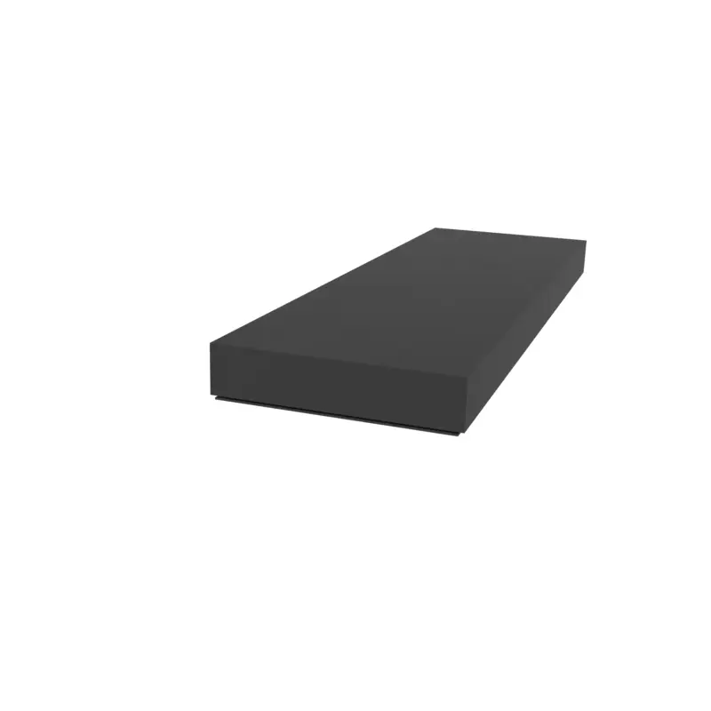 Moosgummidichtung selbstklebend | 10 mm Breite | Farbe: schwarz Highlight