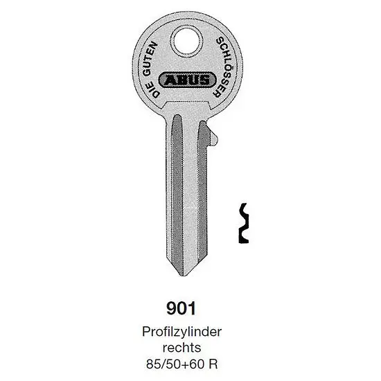 Schlüsselrohling ABUS 901 Mega-Angebot