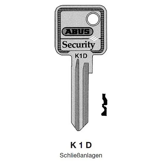 Top-Seller Schlüsselrohling ABUS K 1 D