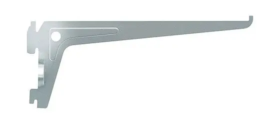 Preis Gesenkt Träger PRO 10105 L.200mm p.Träger 60kg STA weiß m.2 Einhängehaken