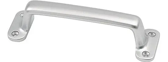 Jetzt Bestellen Handgriff L.140mm B.38mm Alu-Guss silberf.elox.Anz.Löcher 4 Hermeta