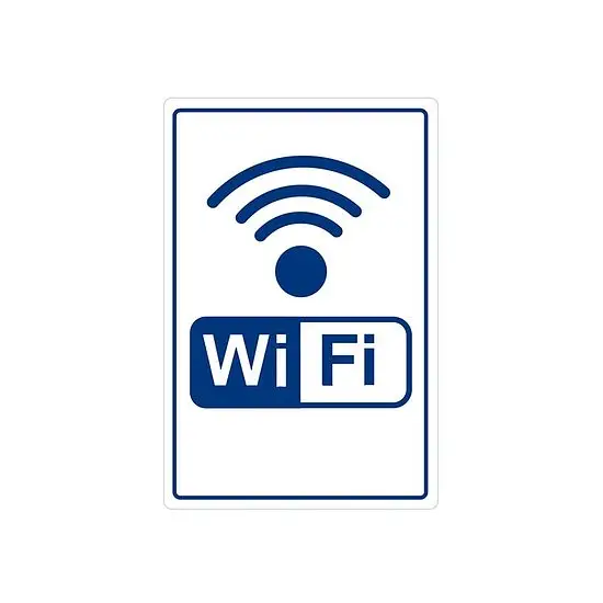 Folienpiktogramm WiFi Kostenloser Versand