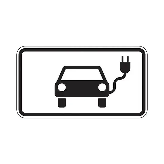 Verkehrszusatzzeichen - Elektrisch betriebene Fahrzeuge, 1010-66 Beliebt