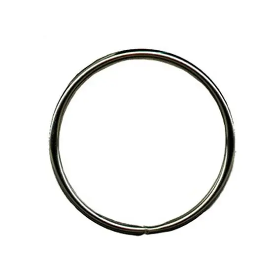 Mega-Angebot Schlüsselringe 38 mm aus vernickelten Federstahl - Staffelpreise ab 100 Stück