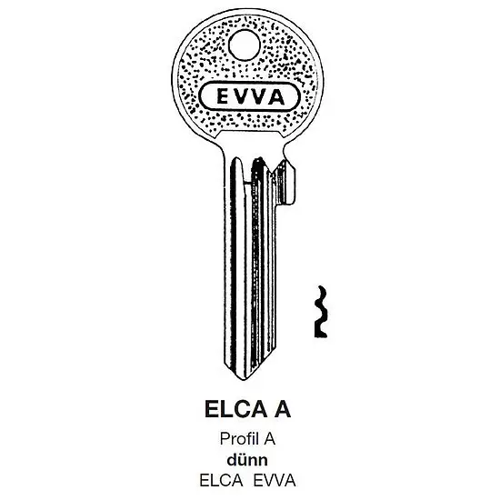 Schlüsselrohling ELCA A Kostenloser Versand
