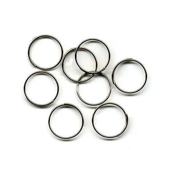 Schlüsselringe einfach 18mm 1.000 Stück Stahldraht Knallerangebot