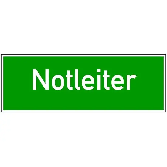 Preisreduziert Rettungszeichen - Notleiter