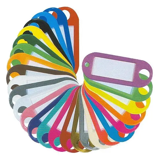 Bestseller Schlüsselanhänger mit Druck und Ring