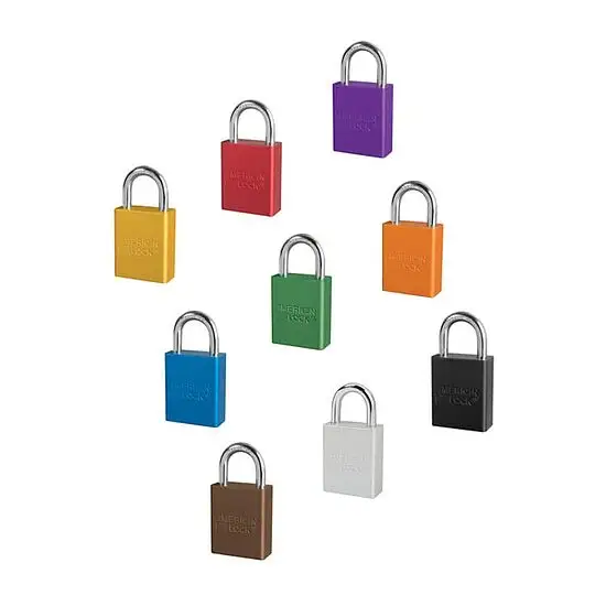 Solange Der Vorrat Reicht Master Lock 5 stiftiges Hangschloss A1105 aus eloxiertem Aluminium Hauptschlüsselanlage