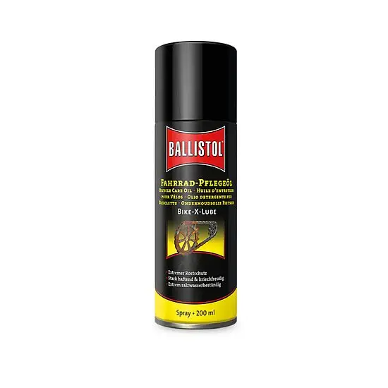 Letzte Chance Ballistol BIKE-X-LUBE Fahrrad-Pflegeöl Spray, 200 ml