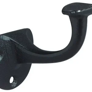 Nur Für Kurze Zeit Handlaufträger Gusseisen schwarz lack.D.Wandplatte 53mm gewölbte Auflage
