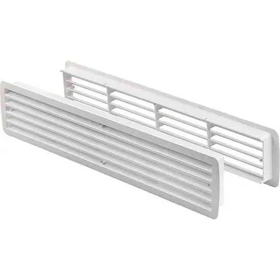 Gratis Versand Badezimmerlüftung HOJU 9020 – 457 x 92 mm, Kunststoff