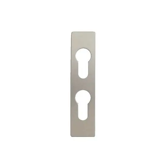 Top-Angebot Kleberosette Edelstahl 2x PZ übereinander