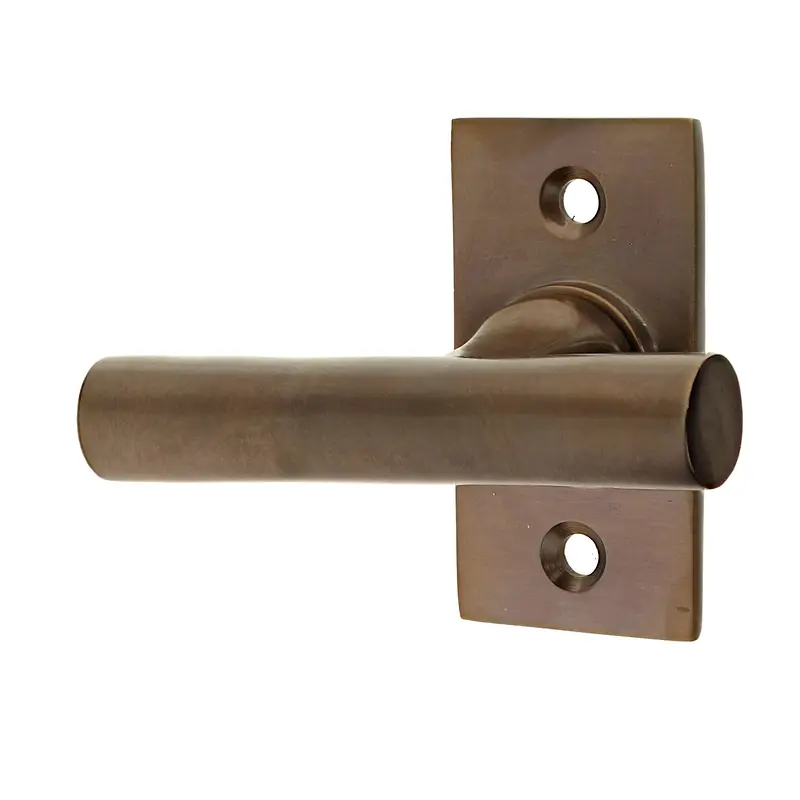 Preiswert Fensterolive - Modell "Uhlenberg A" - Messing dunkel antik patiniert