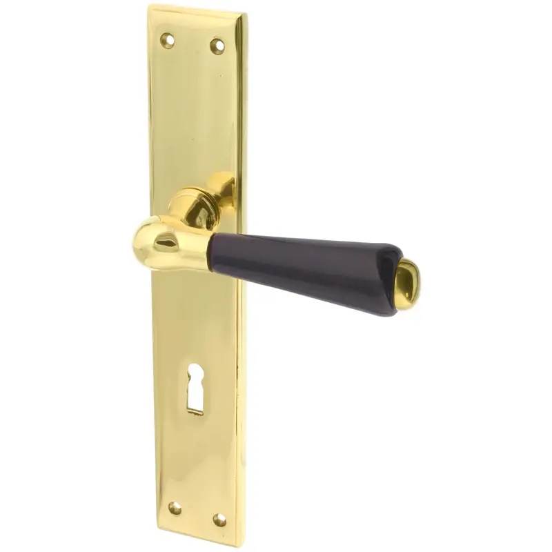 Neuheit Messing Zimmertürbeschlag ergonomische Form Modell Berndhard