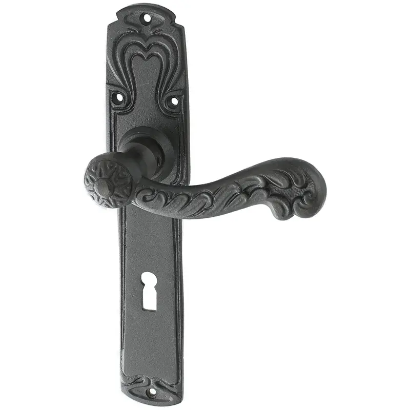 Zimmertürgarnitur Klütz in schwarz Knallerangebot