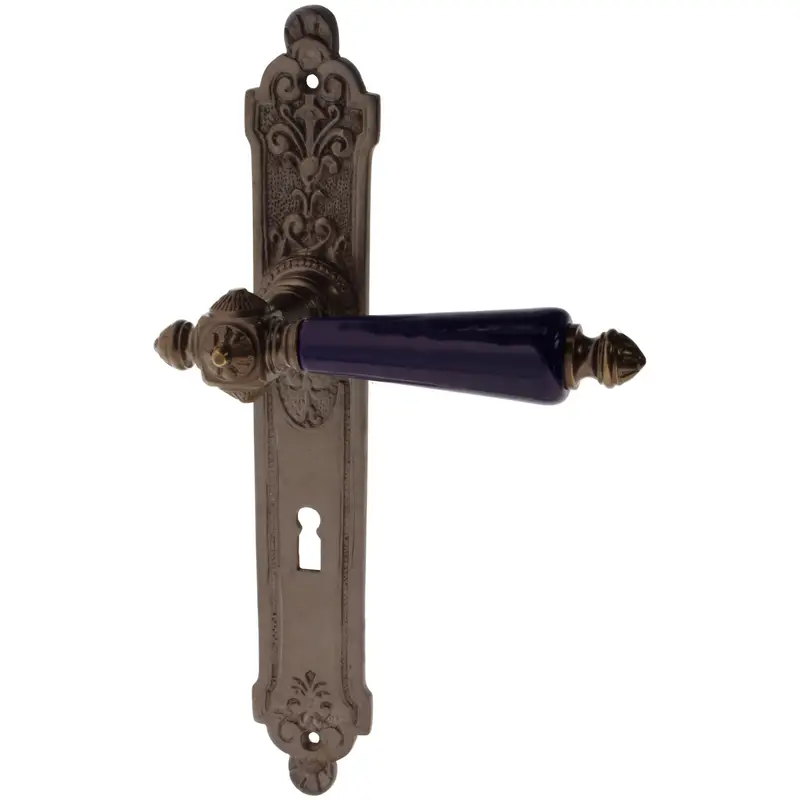 Mega-Angebot Zimmertürgarnitur Unstrut in Messing, antik