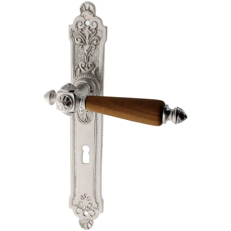 Top-Preis Türbeschlag antik mit Griffhülse aus Keramik, Holz oder Horn Modell Unstrut