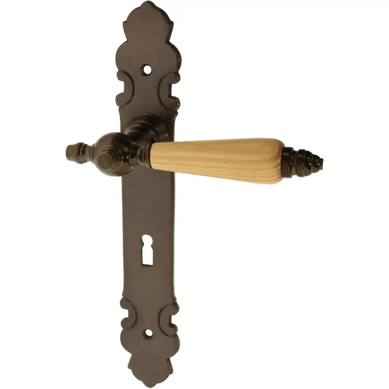 Knallerangebot Zimmertürgarnitur Deike in Messing, antik