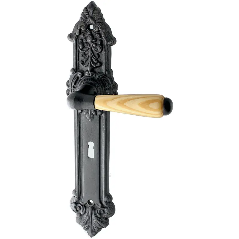 Zimmertürgarnitur Adela in schwarz Wochenendangebot
