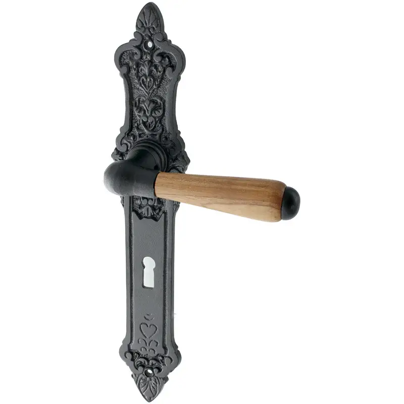 Zimmertürgarnitur Bernd in schwarz Markenware