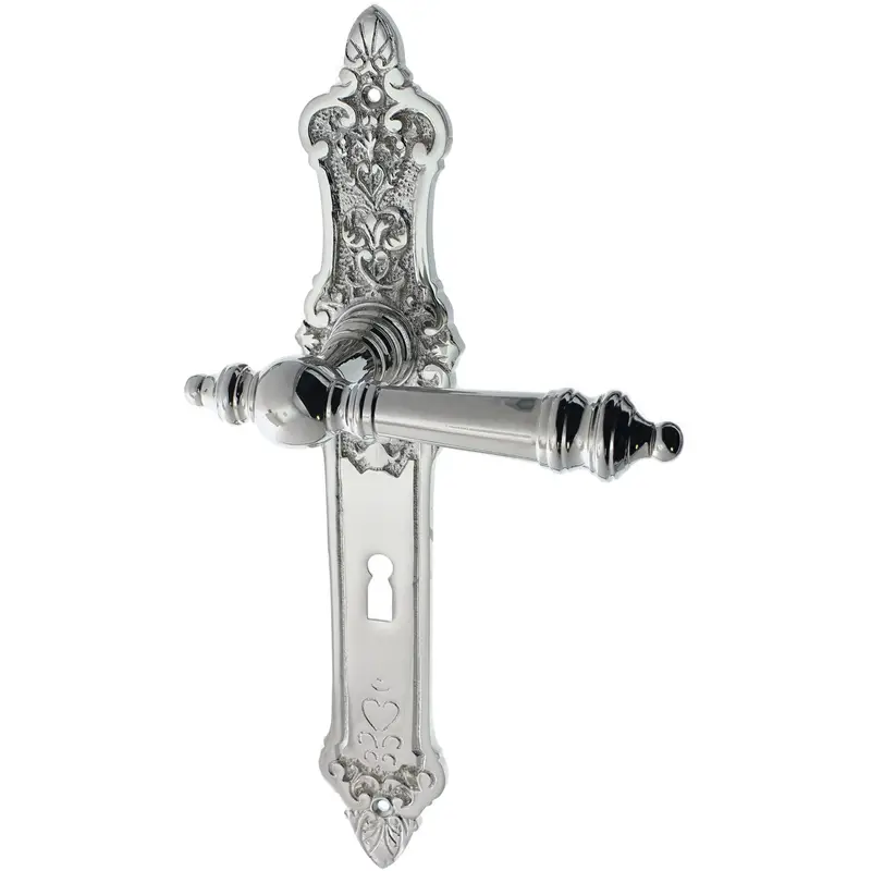 Zimmertürgarnitur Eger hochglanz vernickelt Saisonangebot