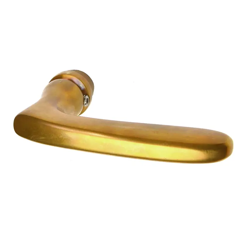 Direktkauf Türgriffe gold patiniert Messing Modell P2191