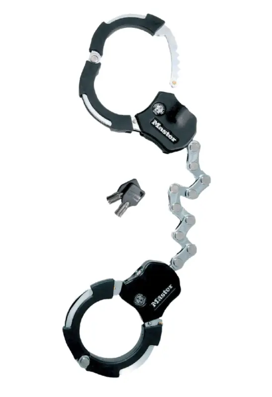 Master Lock Street Cuff 8290EURDPRO Handschellenschloss mit 9 Gelenken Letzte Chance