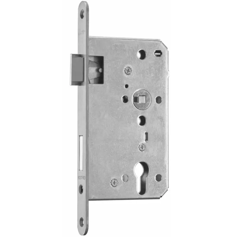 BMH Objekt-Einsteckschloss 0300.000126, PZ gelocht, Stulp 20x235 mm rund, Dorn 55 mm, DIN rechts Top-Seller