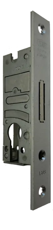 Markenprodukt BKS 1308 Rohrrahmen-Riegelschloss, Stulp 24x160 mm, Dorn 25 mm