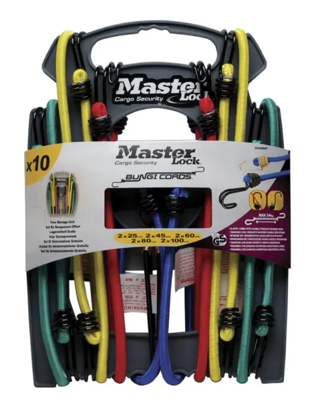 Beliebt Master Lock Twin Wire-Spanngummi 3043EURDAT, 10 Stück