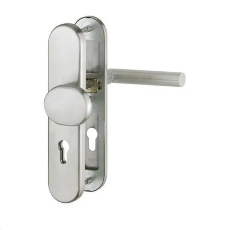 HOPPE® Schutz-Wechselgarnitur mit Langschild Amsterdam E86G/3331/3310/1400Z, 8/72 mm, ES 1 (SK2), Edelstahl Must-Have