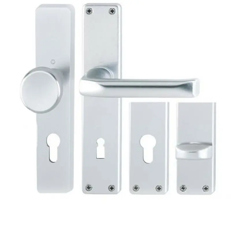 Hoppe London Langschild Alu F1 BB,PZ,WC,WG Türgriff Türdrücker Drückergarnitur Top-Preis
